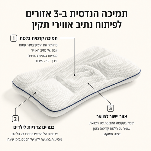 WetWise SleepNest - כרית לילדים